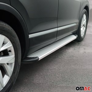 Toyota RAV4 Hybrid Side Steps - Omac - OPA Silver (173) - Silver - '19-'25